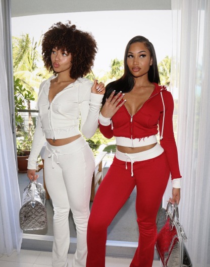 HIDDEN CULT? Inca Scarlet Zip Hoodie