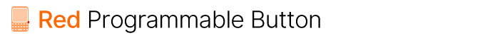 Red Programmable Button