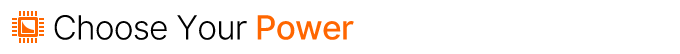 Choose Your Power