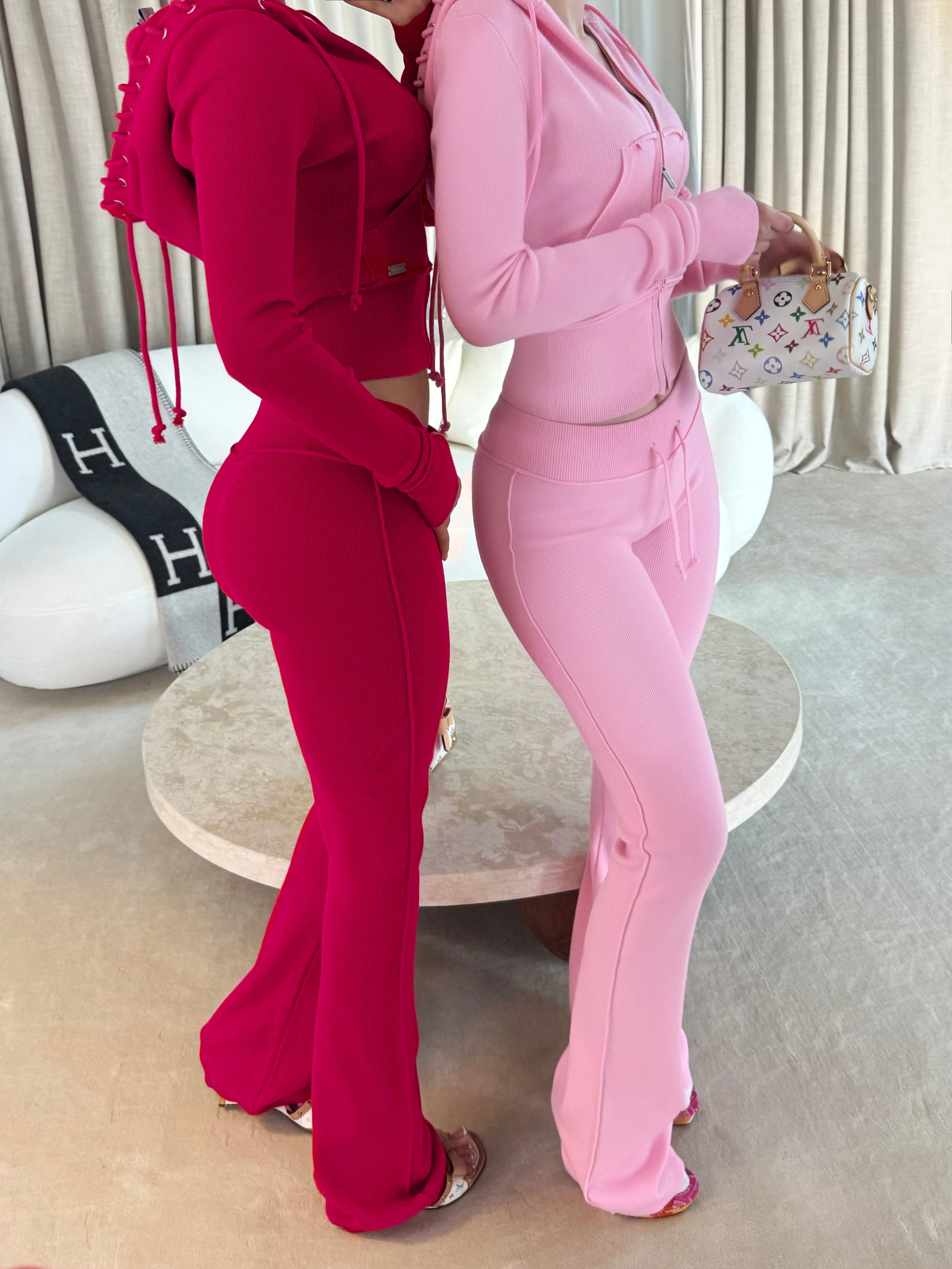 SIGN UP - Raspberry Soft Knit Set