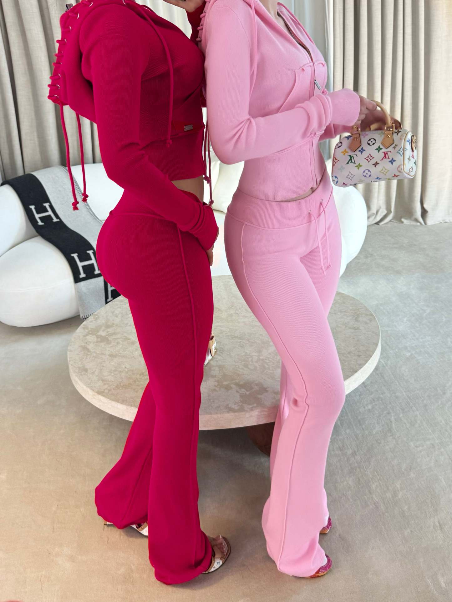 SIGN UP - Raspberry Soft Knit Set