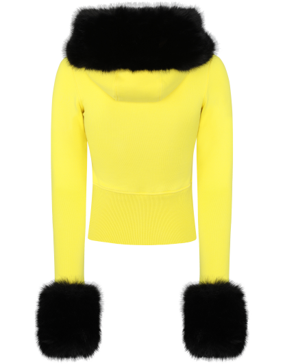 Nebula Blazing Yellow Zip Hoodie