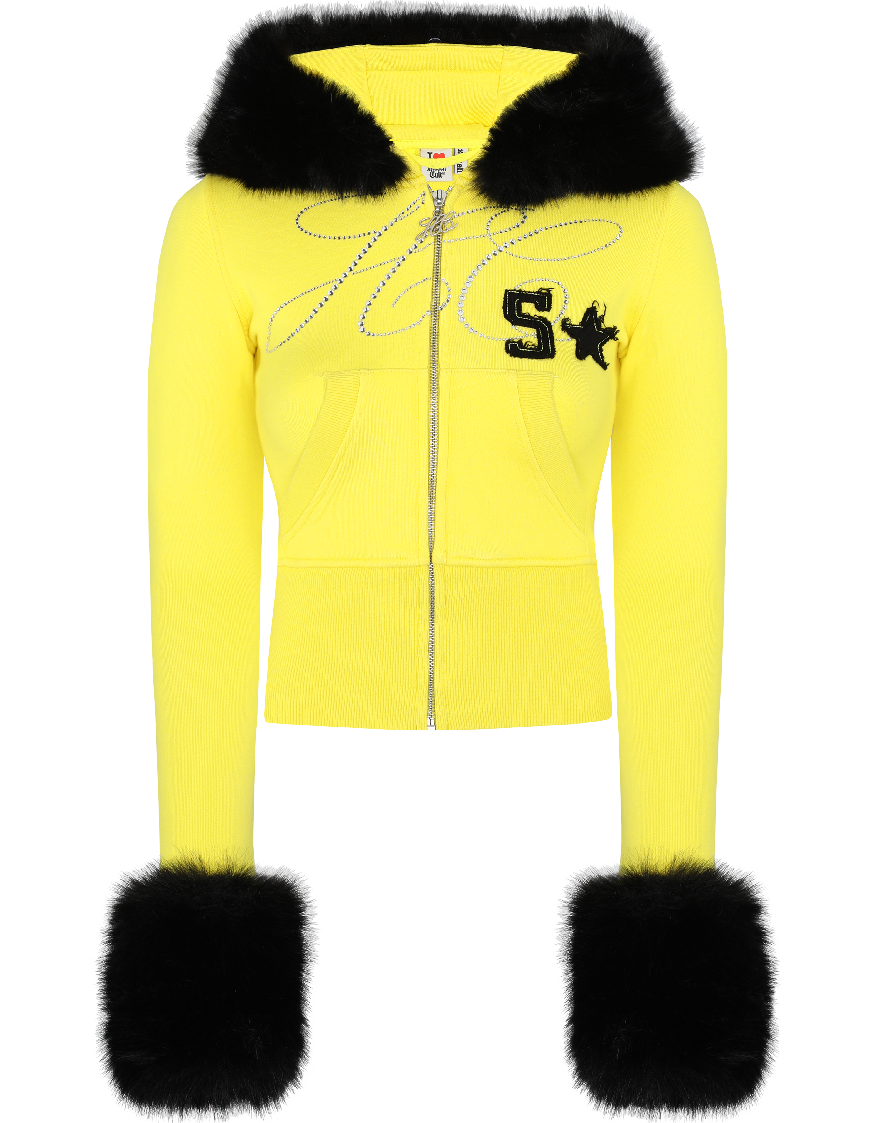 Nebula Blazing Yellow Zip Hoodie