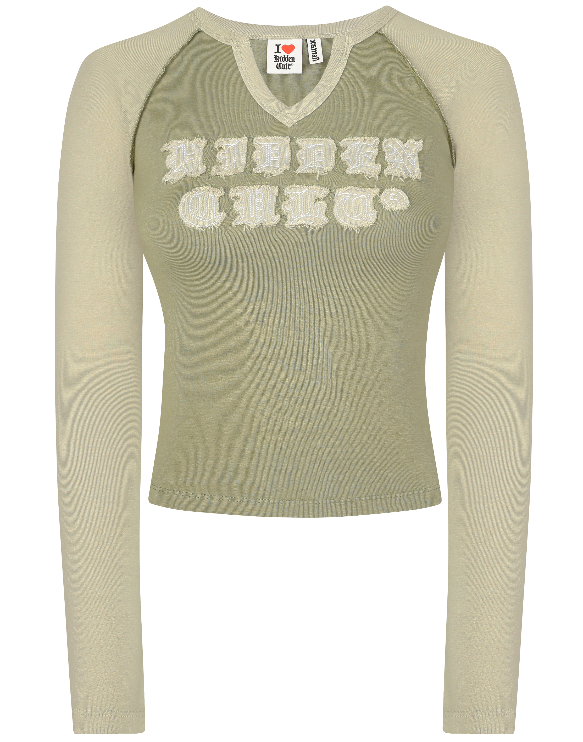 Olive Longsleeve Raglan Set