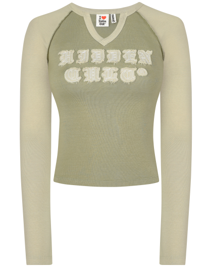Olive Longsleeve Raglan Set