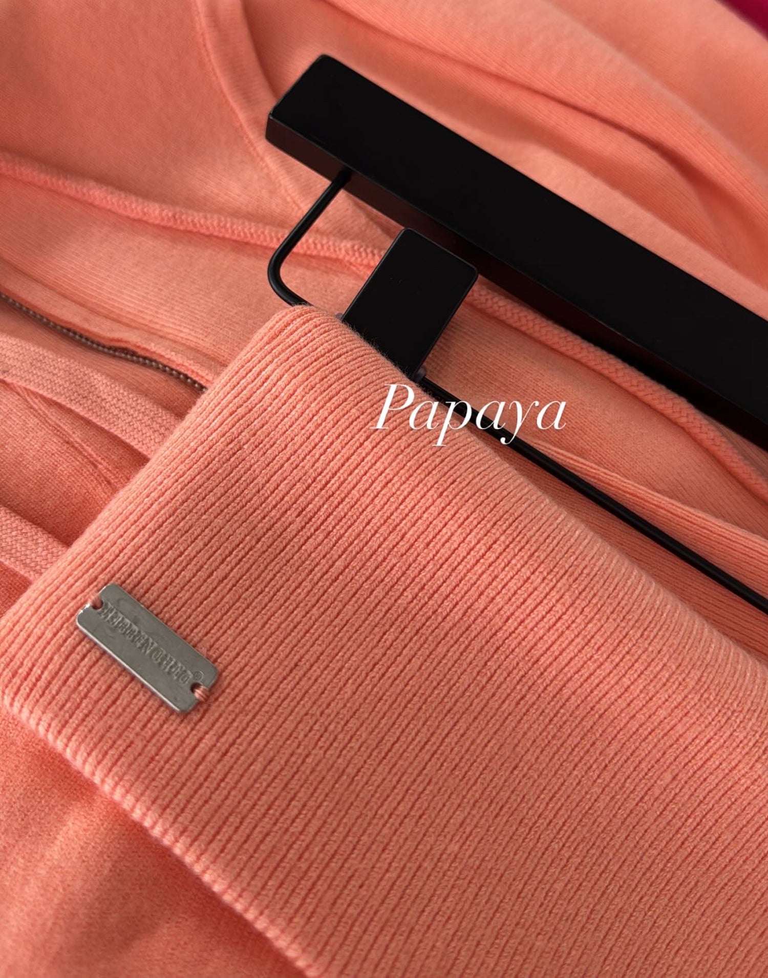 SIGN UP - Papaya Soft Knit Shorts Set