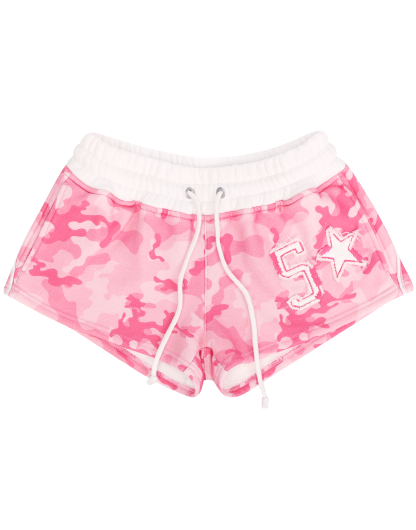 Pink Camo Shorts
