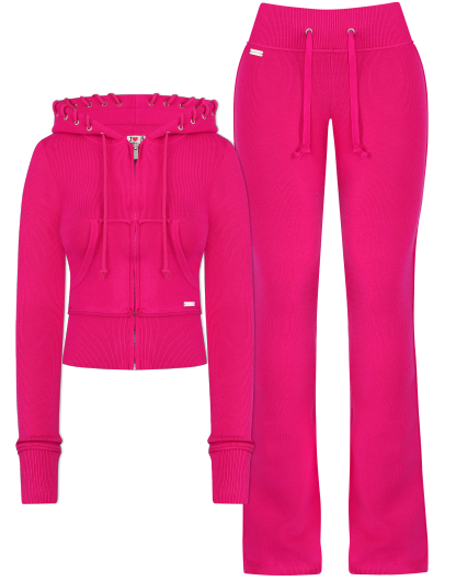 SIGN UP - Raspberry Soft Knit Set