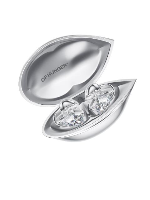 Silver-White Zircon
