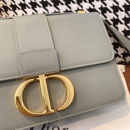 DI Medium 30 Montaigne Bag Blue-Gray Box For Women 24cm/9in CD
