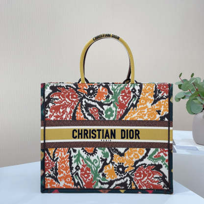 DI Large Book Tote Multicolor, For Women, Women’s Handbags 16.5in/42cm CD