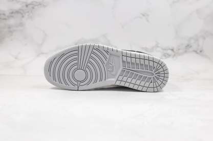 Designer Jordan 1 Mid “Light Smoke Grey” High Q ( Customs And Box ), Jordan 1 Sneakers FREE SHIPPING