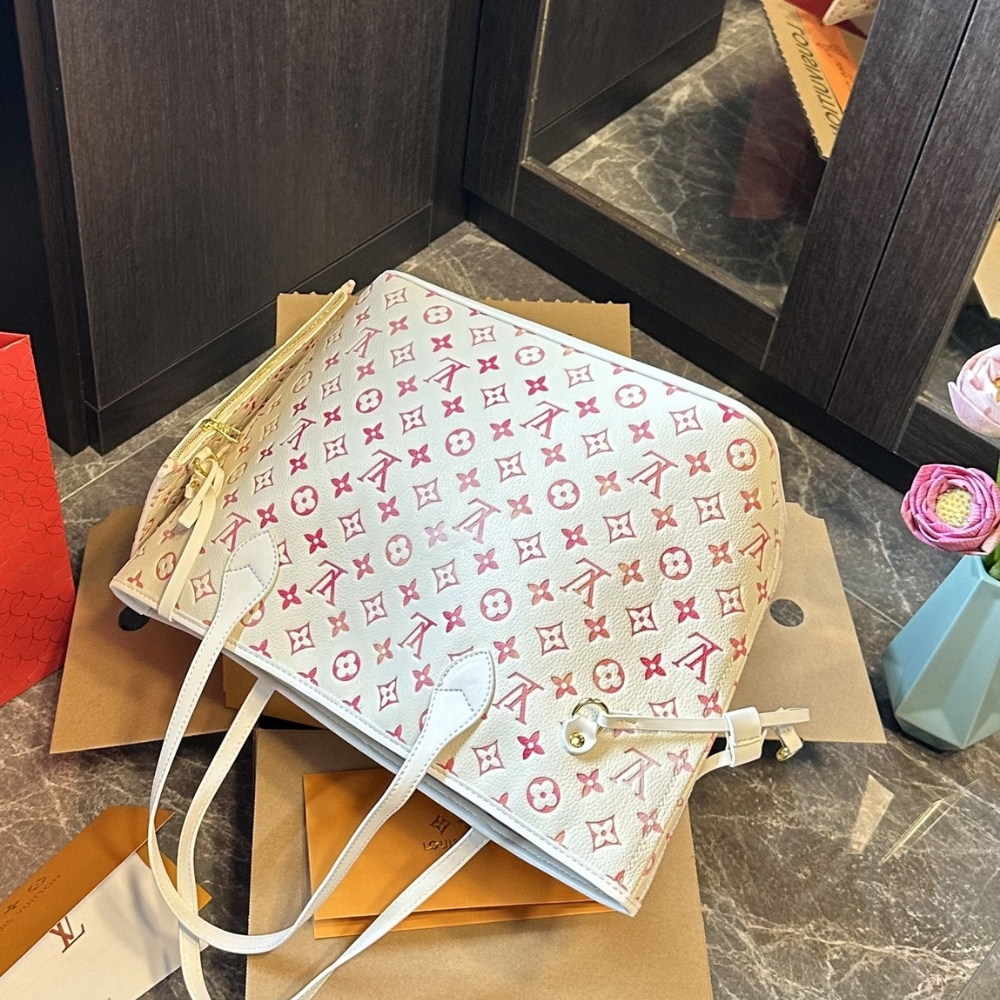 LV NEVERFULL MM SUNRISE AQUARELLE 32CM M47080