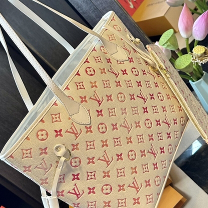 LV NEVERFULL MM SUNRISE AQUARELLE 32CM M47080