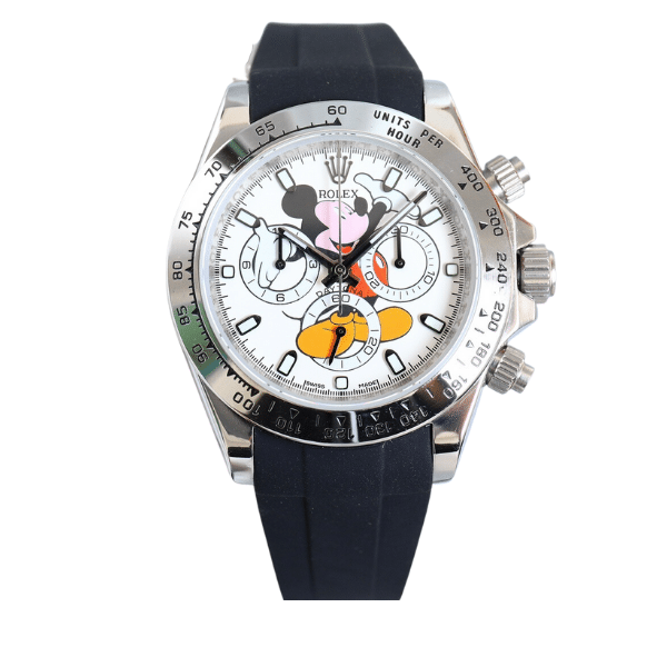 ROLEX COSMOGRAPH DAYTONA MICKEY MOUSE WHITE DIAL 40MM 116519LN 0027