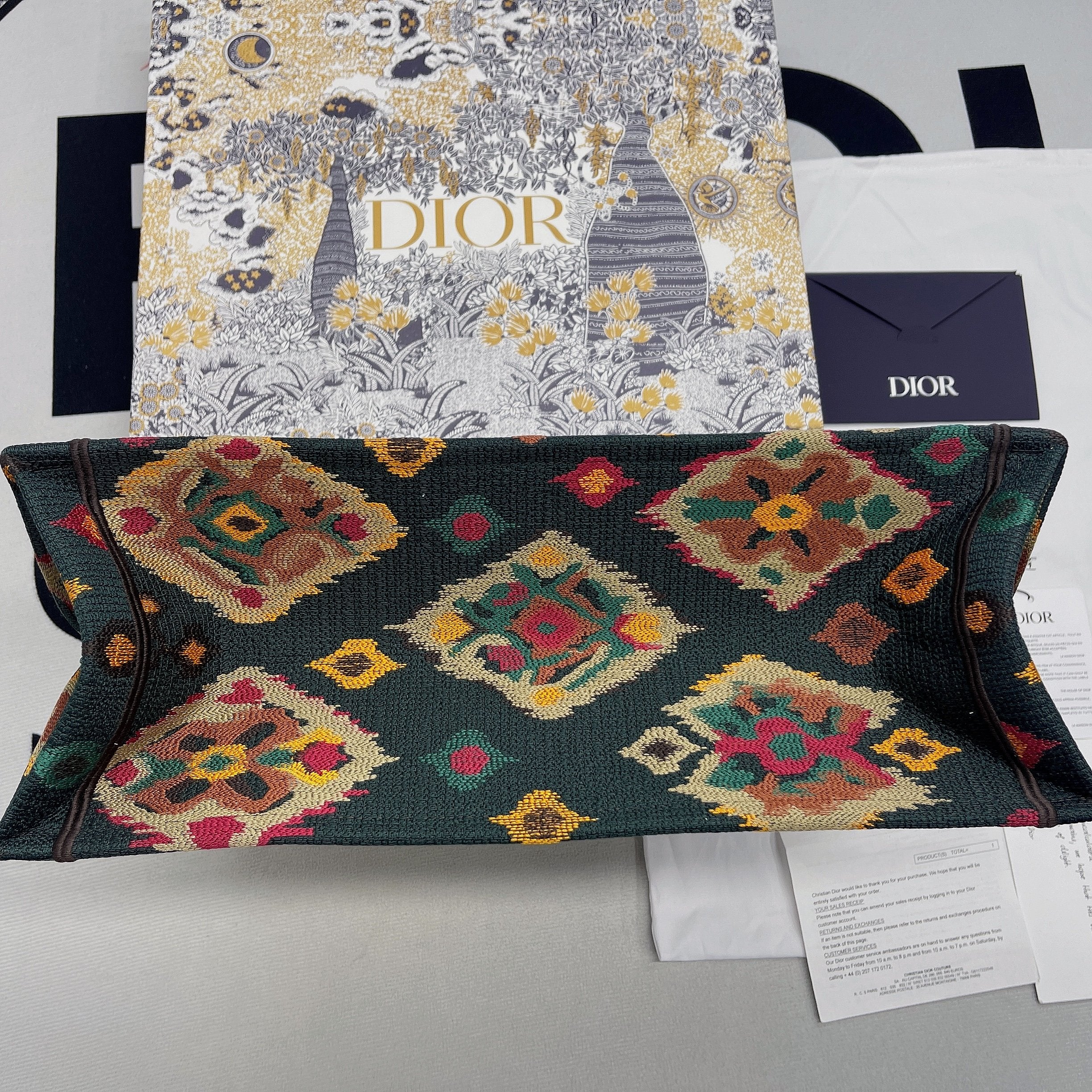 DI Large Book Tote Multicolor, For Women, Women’s Handbags 16.5in/42cm CD