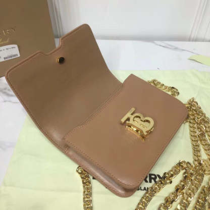 BB Tb Chain Belt Bag Brown For Women, Bags 6.6in/17cm