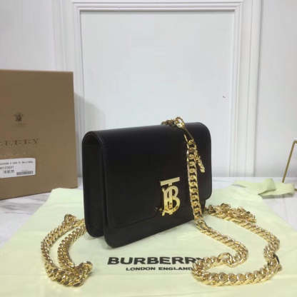 BB Tb Chain Belt Bag Black For Women, Bags 6.6in/17cm