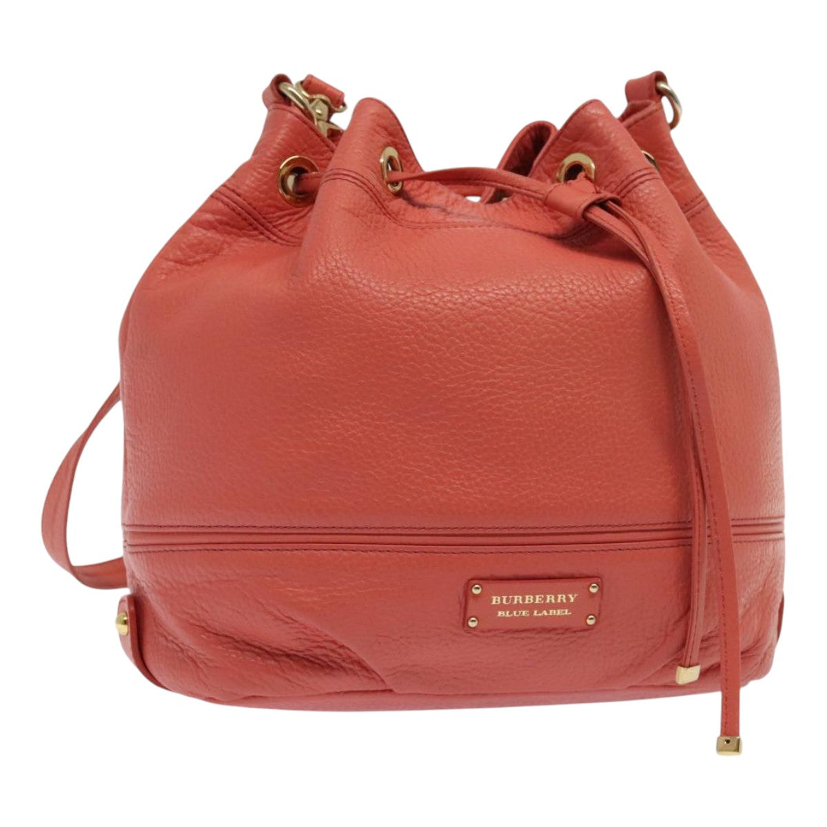 BURBERRY Blue Label Backpack Leather Pink  ti2072