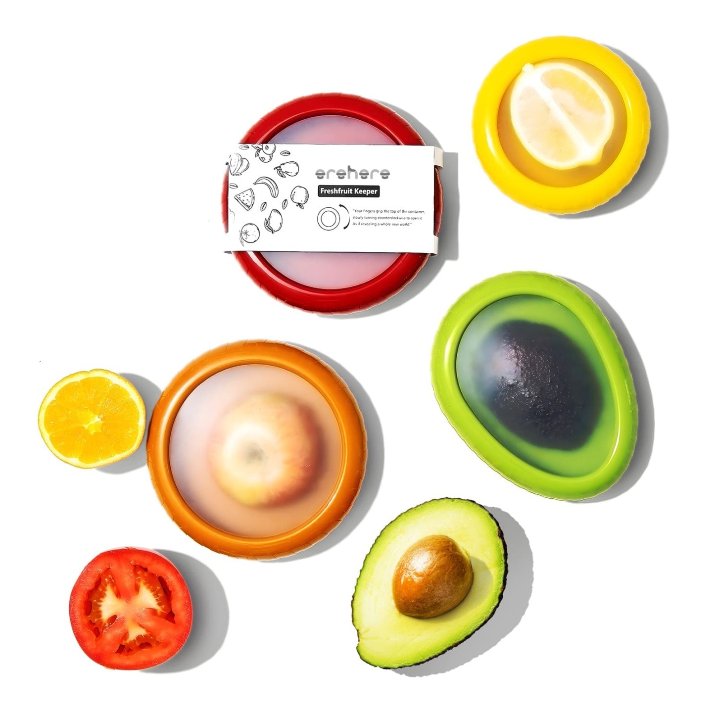 Avocado Saver and Tomato Holder