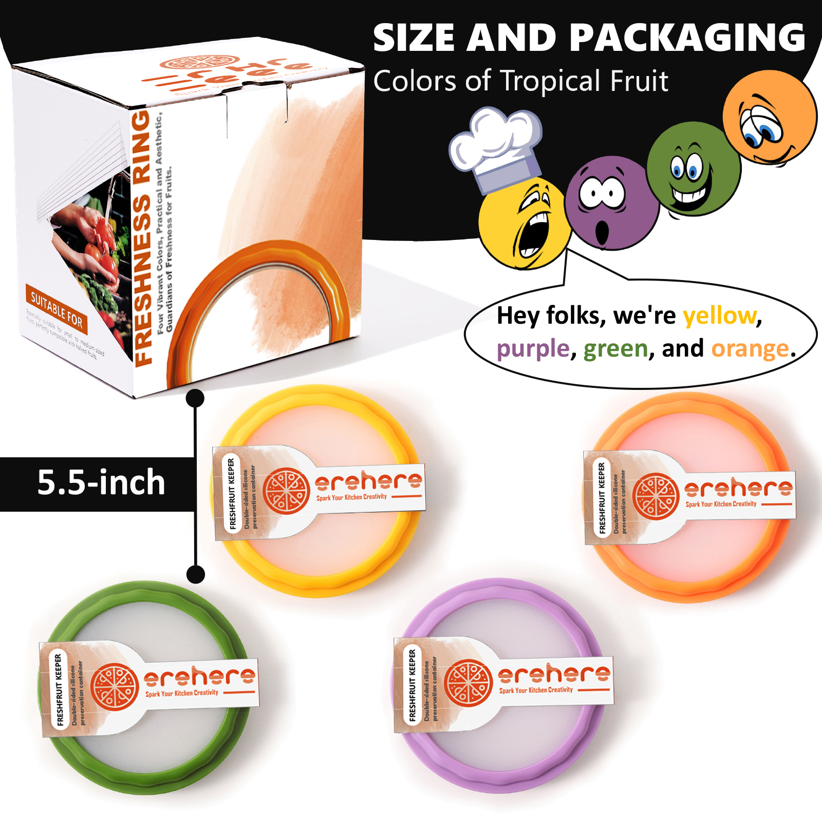 avocado storage container size fits half avocado onion tomato