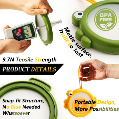 Fish-Shaped Design/Food Storage Containers for Avocado & Onion