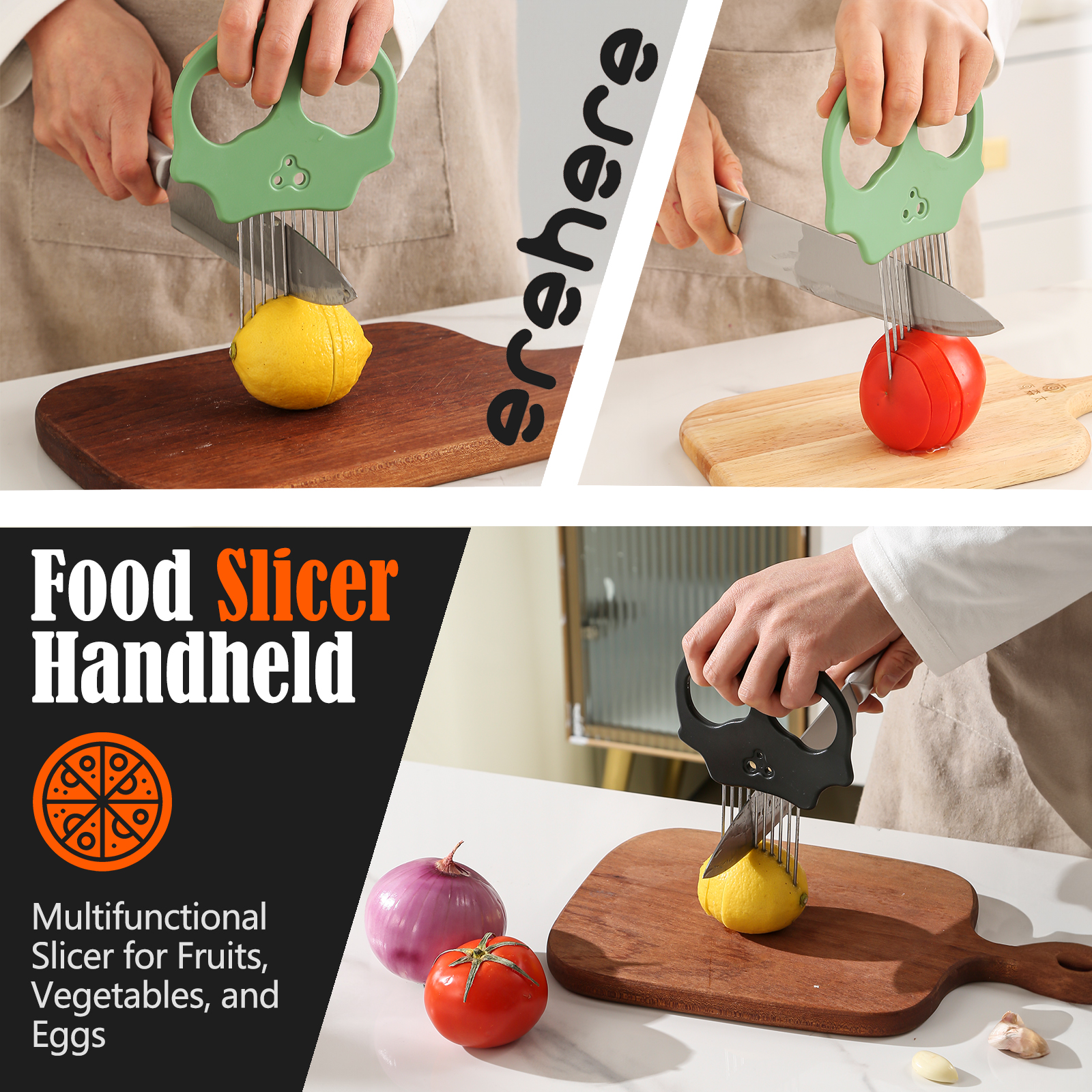 Uses for the Stainless Steel Onion Slicer