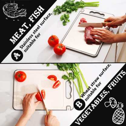 heavy gauge stainless steel cutting board dishwasher safe