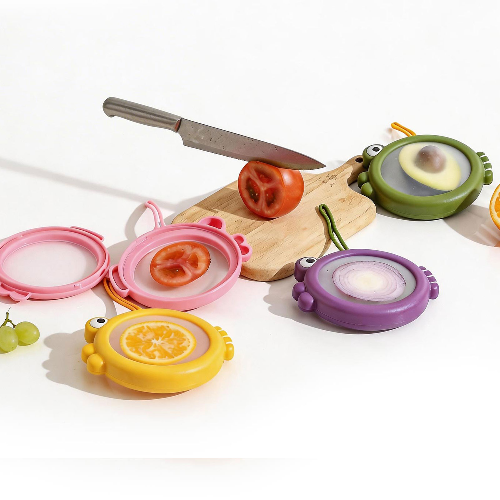 Fish-Shaped Avocado & Onion Keeper – Fun Airtight Food Storage