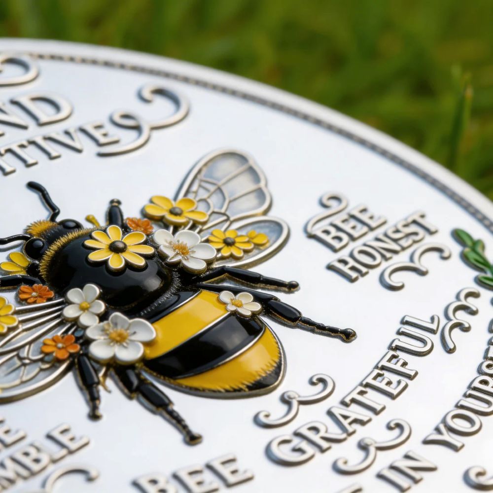 Bee Kind Positivity Commemorative Coin