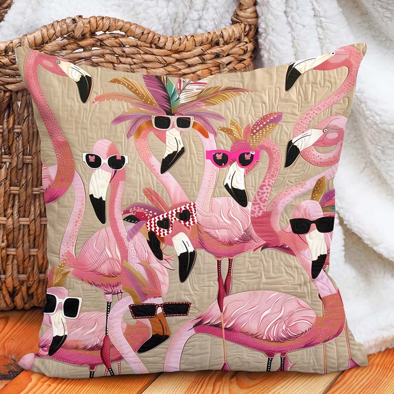 Tropical Delight Flamingo D232 Pillow Case-Jolura