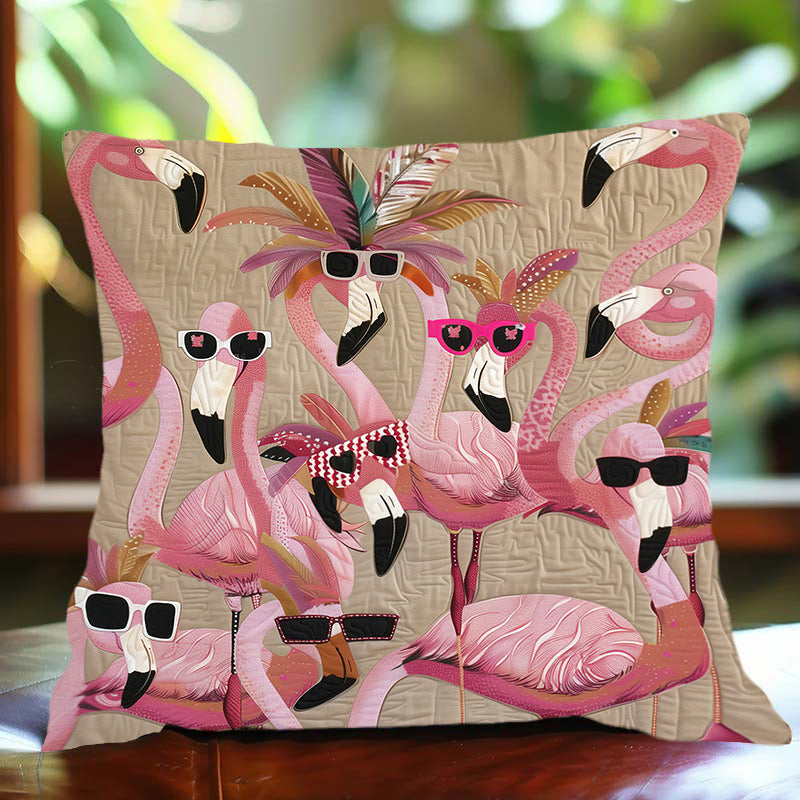 Tropical Delight Flamingo D232 Pillow Case-Jolura