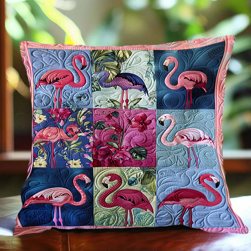 Tropical Bliss Flamingo D233 Pillow Case-Jolura
