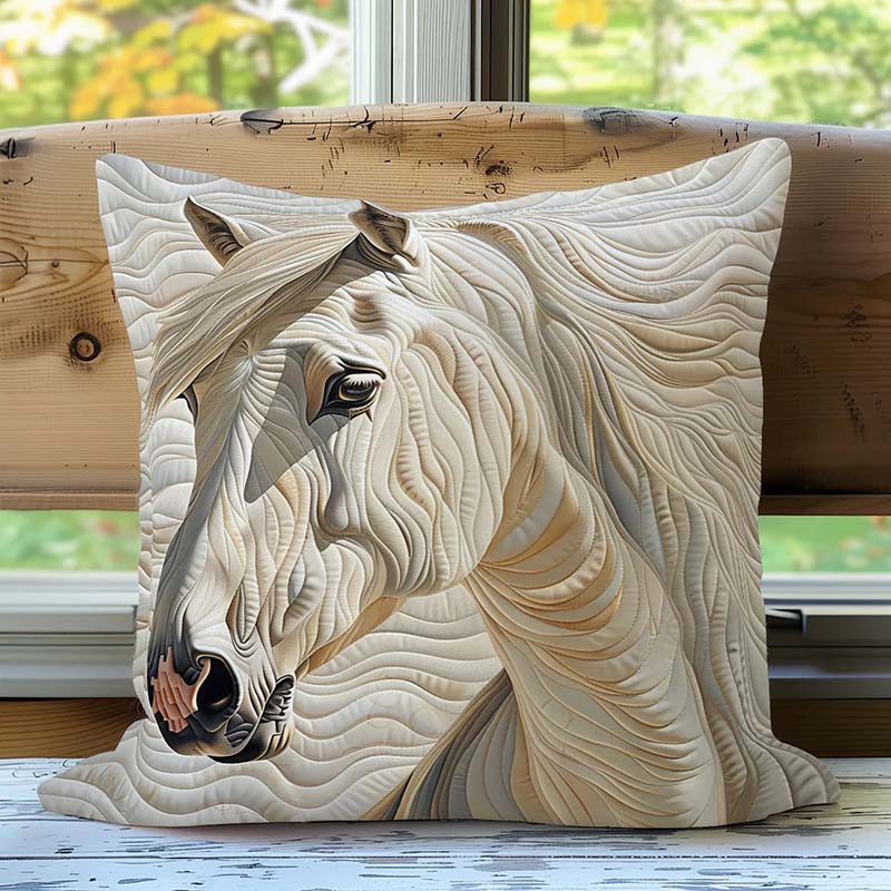 White Horse D239 Pillow Case-Jolura