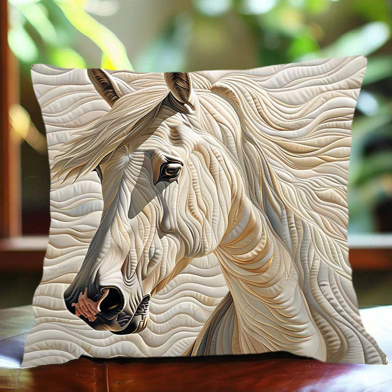 White Horse D239 Pillow Case-Jolura