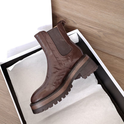 Diferel Fashionable women's warm thick-soled ankle boots