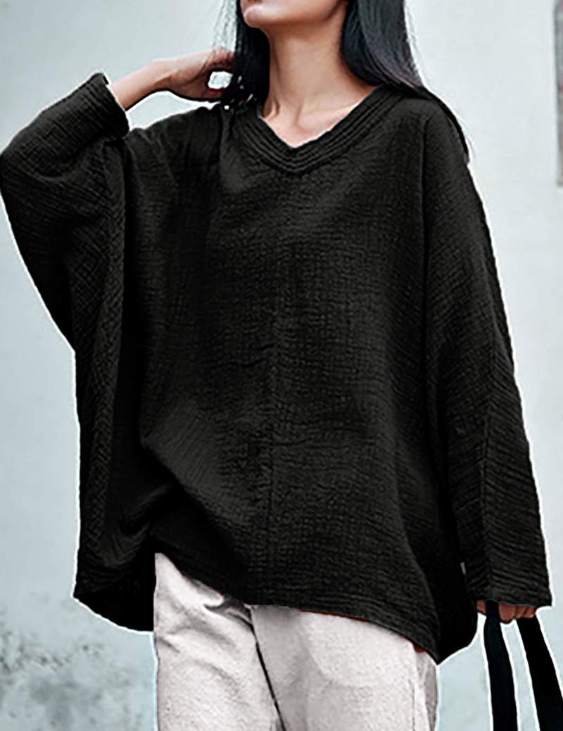 2023 New Loose Bat Sleeve T-Shirt