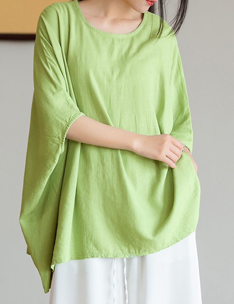 2023 New Loose Dolman Short Sleeve T-Shirt