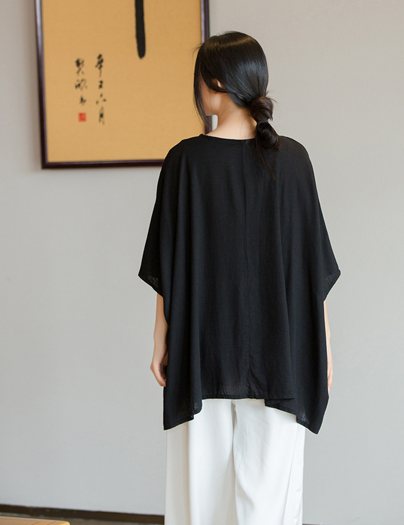 2023 New Loose Dolman Short Sleeve T-Shirt