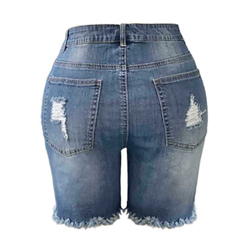  Short For Womens Shorts Denim Shorts Pokets Casual Zipper Fringe Jeans