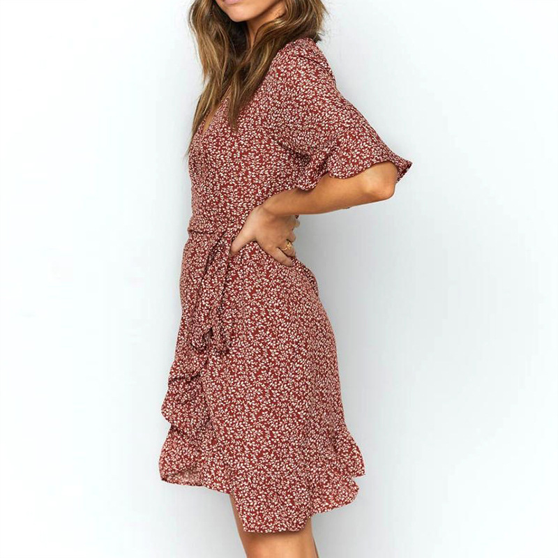 Ladies Fashion Floral Dress