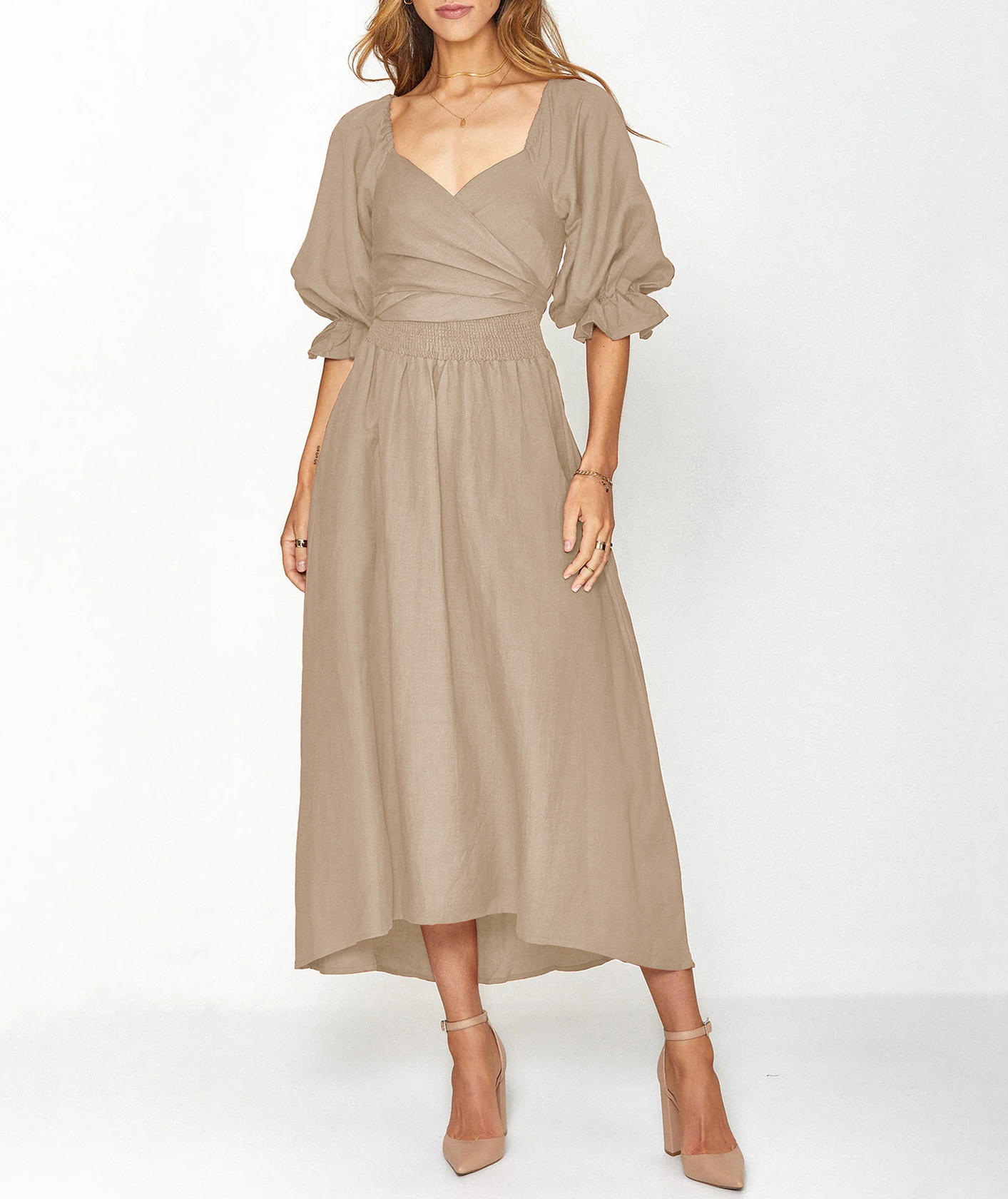 ✨✨✨FRENCH RUFFLED LANTERN SLEEVES MULTI