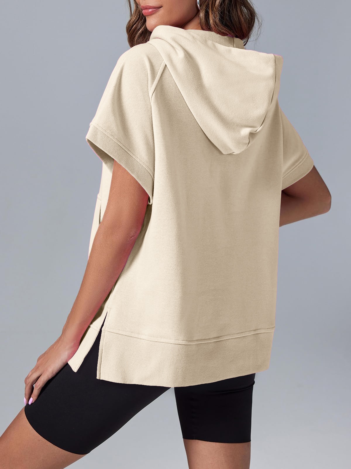 ✨✨✨2024 NEW WOMEN'S OVERSIZED HALF ZIP HOODIES