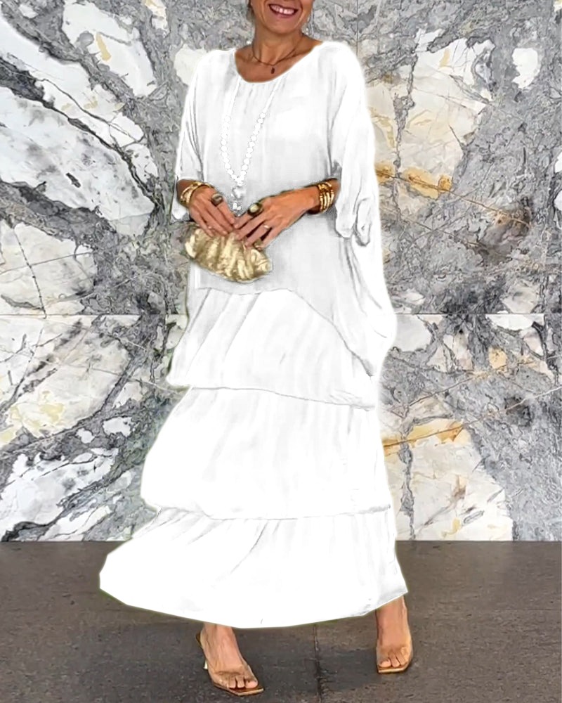  🔥🔥🔥🔥(2024 New Summer New Fashion) ARTISTIC STYLE LOOSE DRESS ✨BUY 2 FREE SHIPPING