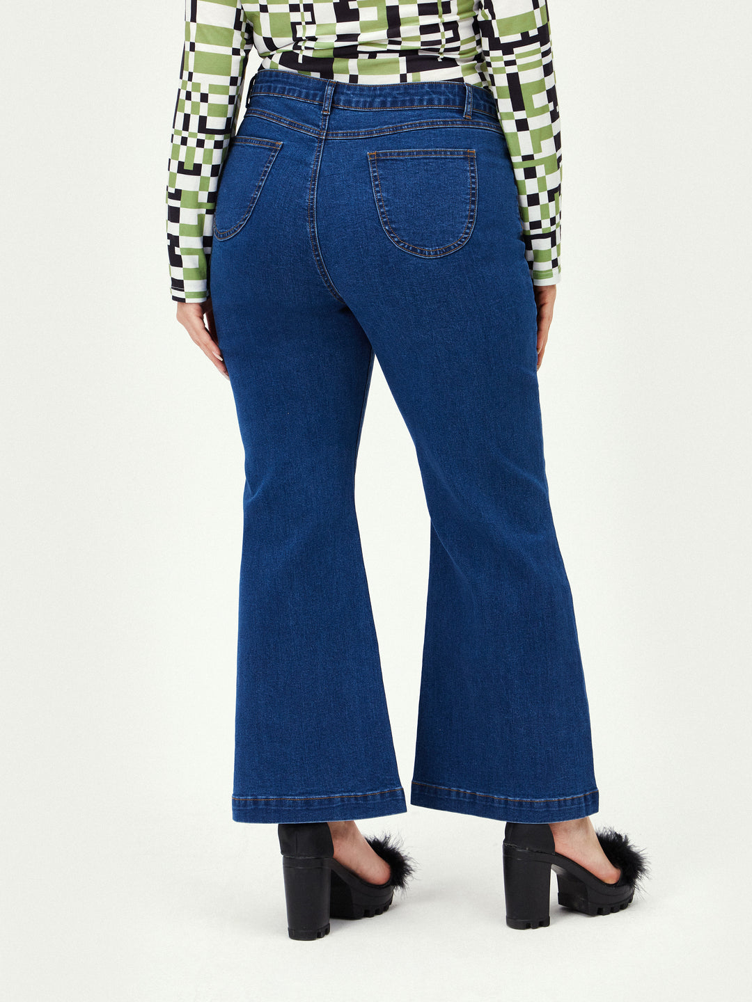 Curve & Plus Denim Flares