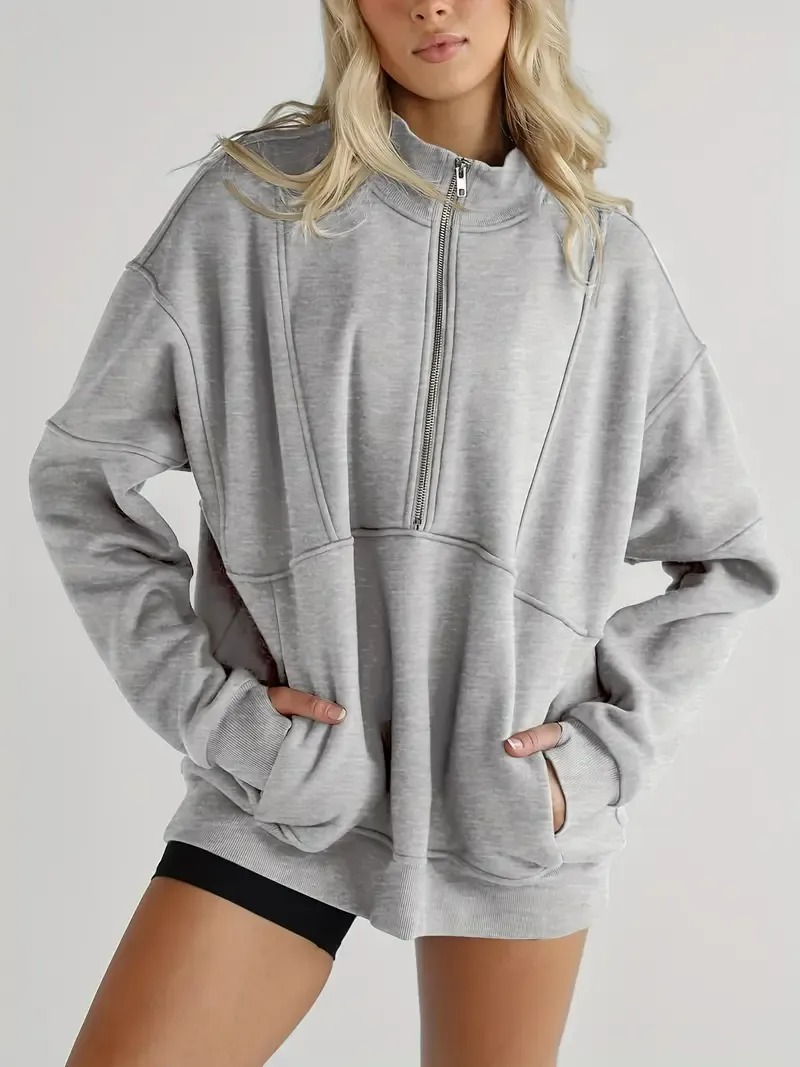 2024 Half-Zip Pullover Sweatshirt (Buy 2 Free Shipping)