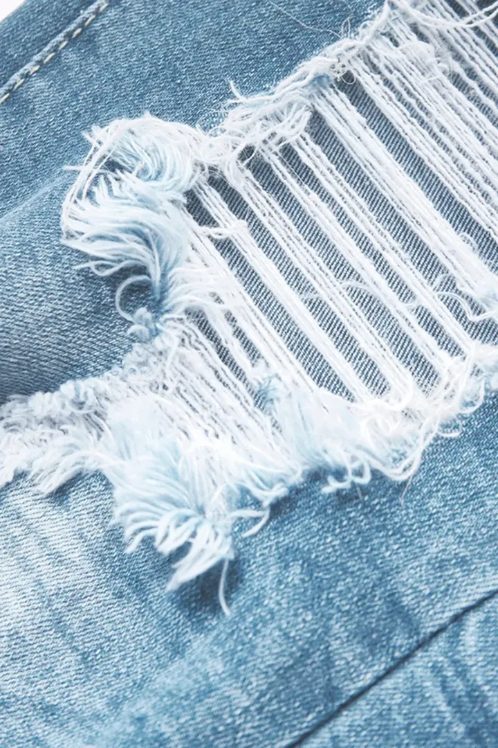 Midiross Vintage Ripped Low Waist Jeans