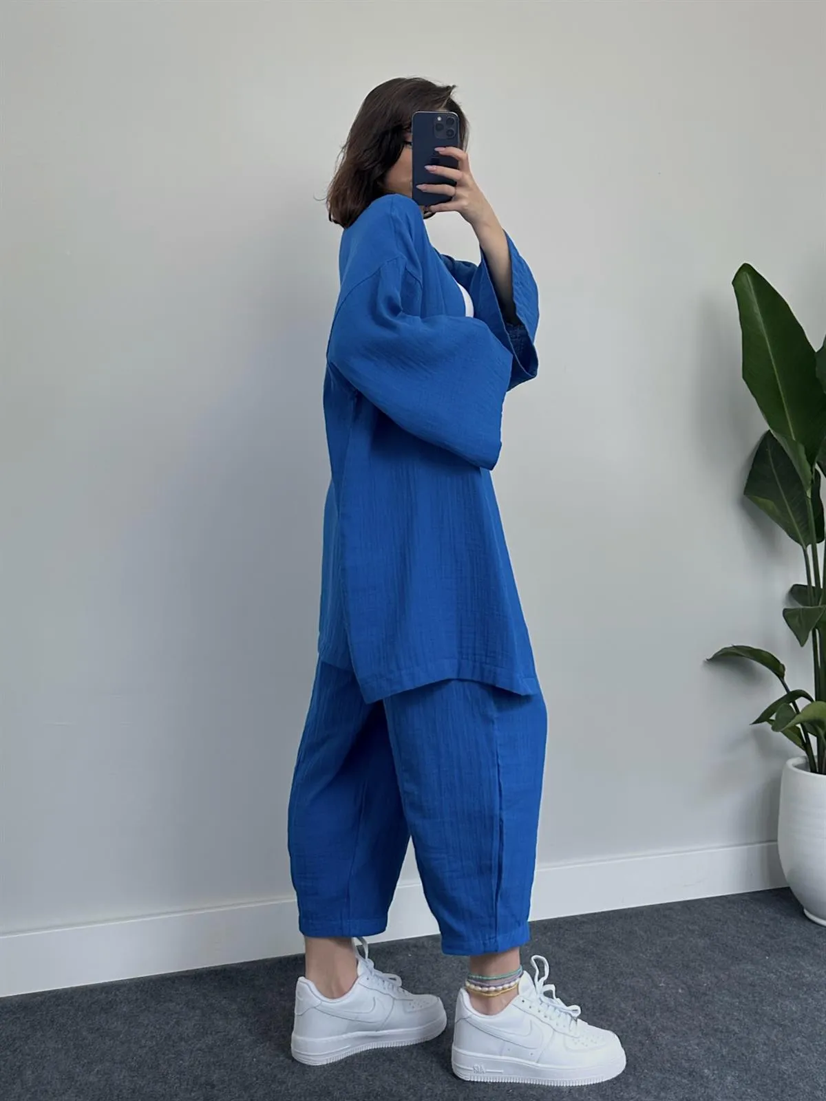 COMFORTABLE LOOSE KIMONO SET