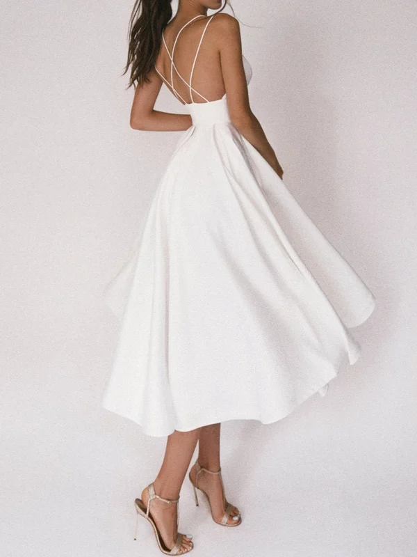 💖Mother's Day Sale 50% OFF💖Elegant strappy V-neck dress