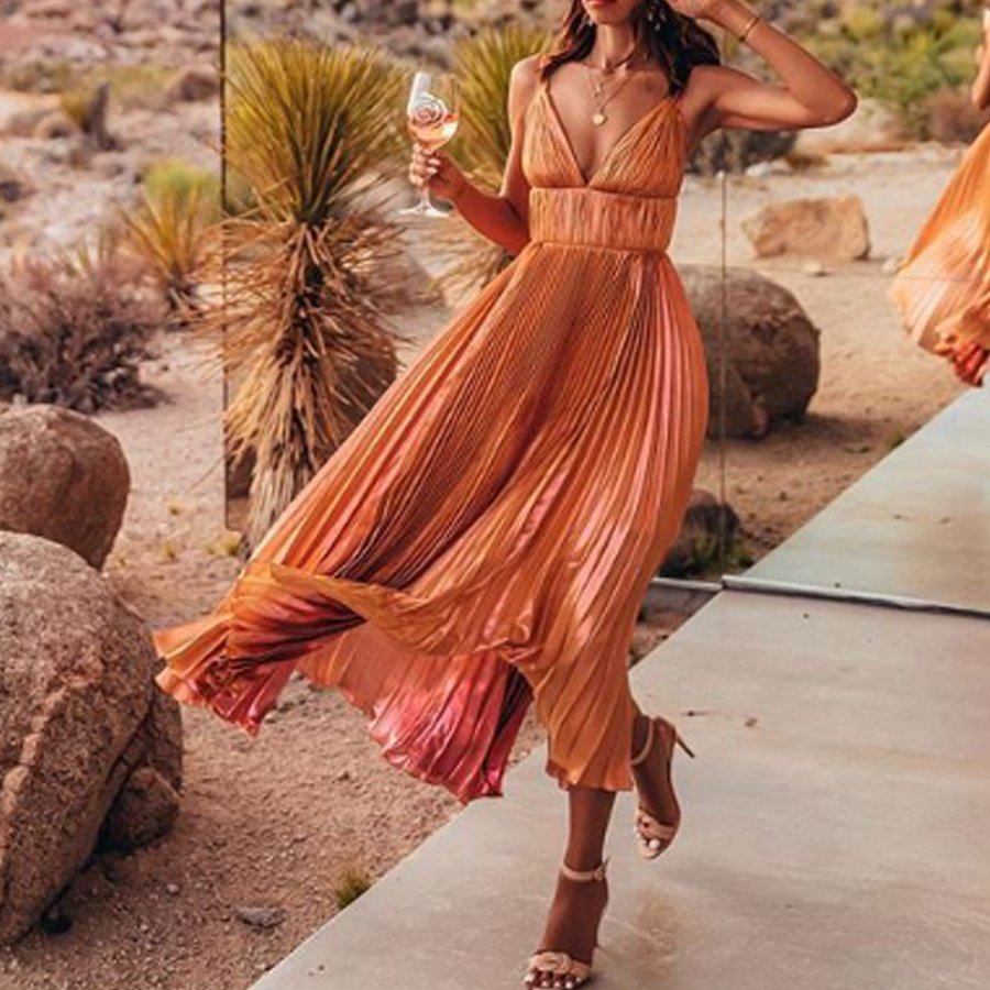 Ladies Western Vintage Casual Dress